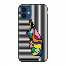 Силиконовый чехол Softmag Case Art 3 для iPhone 12 mini