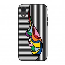 Силиконовый чехол Softmag Case Art 3 для iPhone Xr