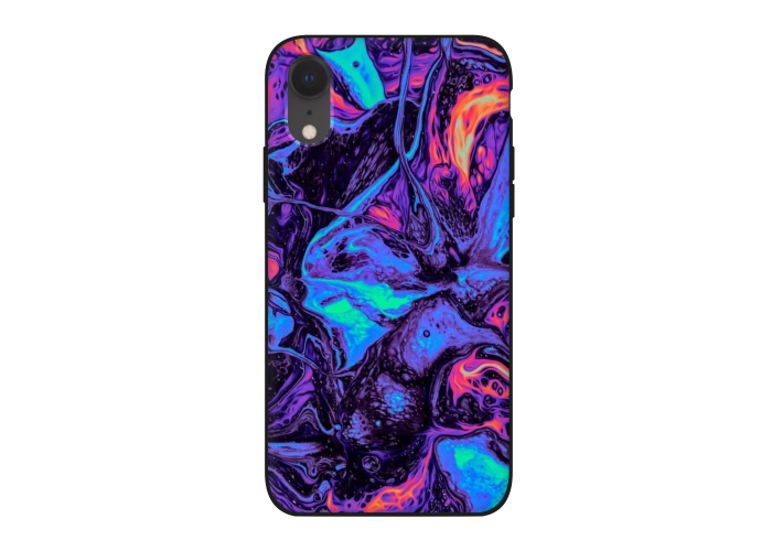 Силиконовый чехол Softmag Case Art 34 для iPhone Xr