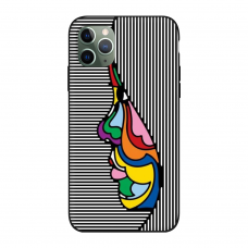 Силиконовый чехол Softmag Case Art 3 для iPhone 11 Pro