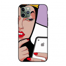 Силиконовый чехол Softmag Case Art 4 для iPhone 11 Pro