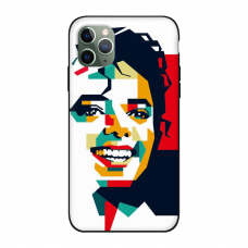 Силиконовый чехол Softmag Case Michael Jackson для iPhone 11 Pro