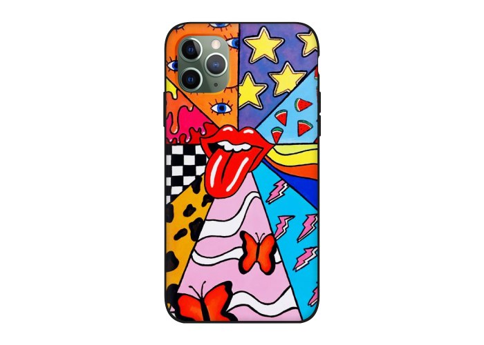 Силиконовый чехол Softmag Case Art 2 для iPhone 11 Pro Max