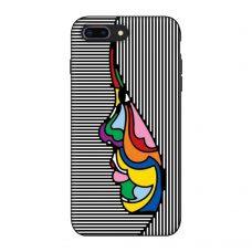 Силиконовый чехол Softmag Case Art 3 для iPhone 7 Plus / 8 Plus