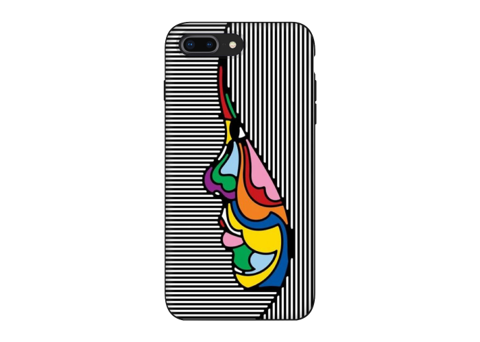 Силиконовый чехол Softmag Case Art 3 для iPhone 7 Plus / 8 Plus