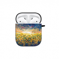 Силиконовый чехол Softmag Case Art 6 Black для AirPods 1/2