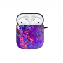 Силиконовый чехол Softmag Case Art 10 Black для AirPods 1/2