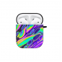 Силиконовый чехол Softmag Case Art 11 Black для AirPods 1/2