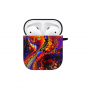 Силиконовый чехол Softmag Case Art 20 Black для AirPods 1/2