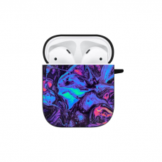 Силиконовый чехол Softmag Case Art 30 Black для AirPods 1/2