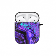 Силиконовый чехол Softmag Case Art 34 Black для AirPods 1/2