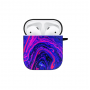 Силиконовый чехол Softmag Case Art 36 Black для AirPods 1/2