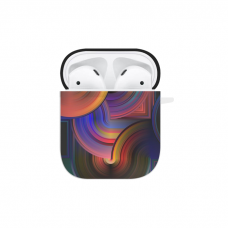 Силиконовый чехол Softmag Case Art 7 White для AirPods 1/2