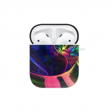 Силиконовый чехол Softmag Case Art 37 White для AirPods 1/2