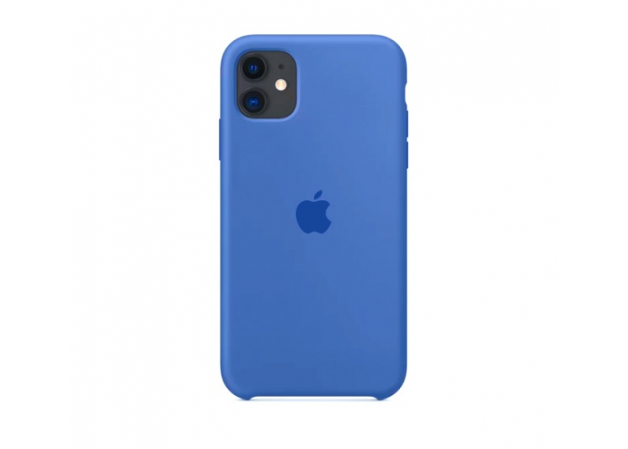 Чехол Silicone Case OEM для iPhone 11 Linen Blue