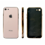 Чехол для iPhone 6/ 6s Glass Logo Case Golden ( Золотистый )