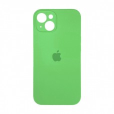 Силиконовый чехол c закрытой камерой Apple Silicone Case Spearmint для iPhone 14