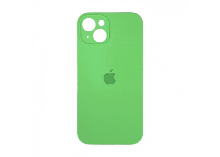 Силиконовый чехол c закрытой камерой Apple Silicone Case Spearmint для iPhone 14