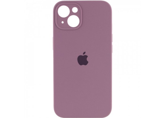 Силиконовый чехол c закрытой камерой Apple Silicone Case Lilac Pride для iPhone 14