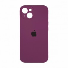 Силиконовый чехол c закрытой камерой Apple Silicone Case Purple для iPhone 14