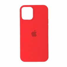 Силиконовый чехол c закрытым низом Apple Silicone Case Coral для iPhone 14