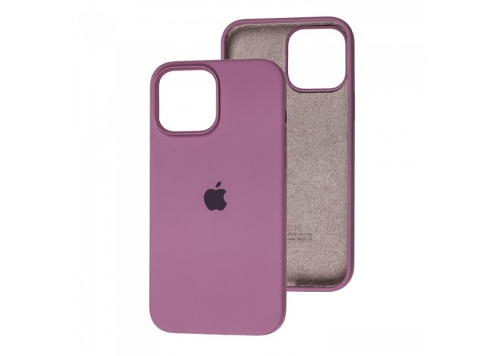 Силиконовый чехол c закрытым низом Apple Silicone Case Lilac Pride для iPhone 15