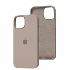 Силиконовый чехол c закрытым низом Apple Silicone Case Lavender для iPhone 15