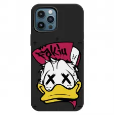 Силиконовый чехол Softmag Case Donald Duck Faki для iPhone 12 Pro Max