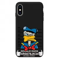 Силиконовый чехол Softmag Case Donald Duck для iPhone Xs