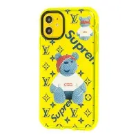 Чехол для iPhone 11 Neon print bear supreme