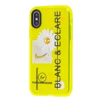 Чехол для iPhone X / Xs Neon print blanc