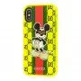 Чехол для iPhone X / Xs Neon print Микки Маус