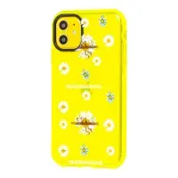 Чехол для iPhone 11 Neon print flowers