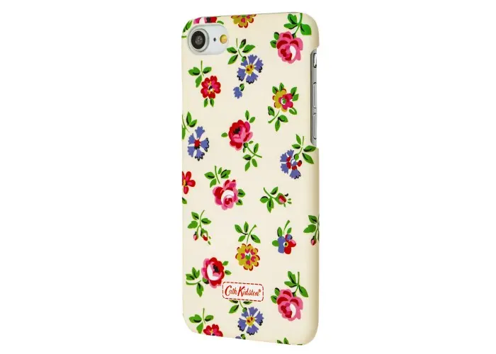 Чехол Cath Kidston для iPhone 7 / 8 бежевый с цветами