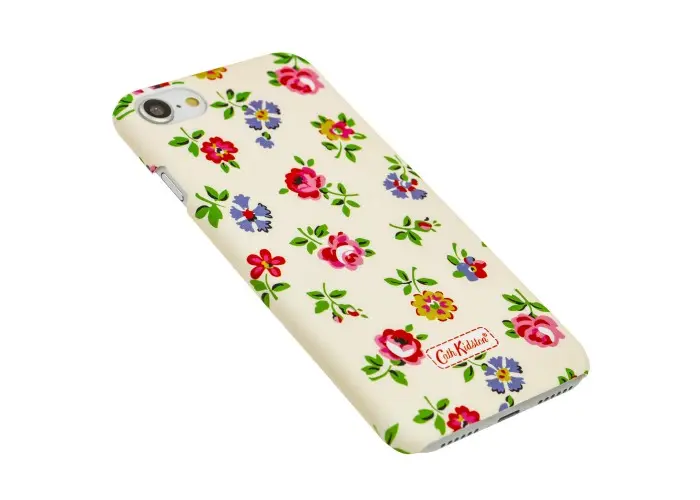 Чехол Cath Kidston для iPhone 7 / 8 бежевый с цветами