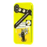 Чехол для iPhone X / Xs Neon print details