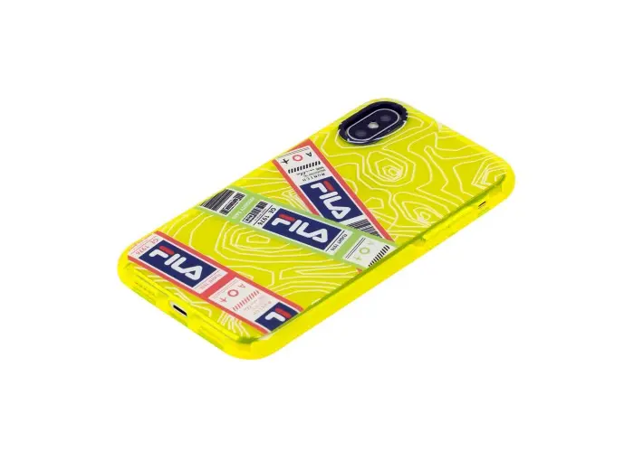 Чехол для iPhone X / Xs Neon print ticket