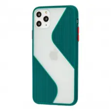 Чехол для iPhone 11 Pro Totu wave зеленый