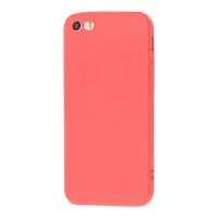 Чехол для iPhone 5 матовое покрытие розовый