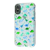 Чехол для iPhone X / Xs Tify динозавры