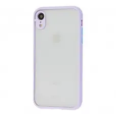 Чехол для iPhone Xr LikGus Totu camera protect сиреневый
