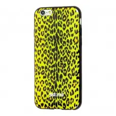 Чехол Just cavalli для iPhone 6 леопард мелк зелен