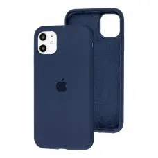 Чехол для iPhone 11 Silicone Full midnight blue