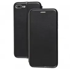 Чехол книжка для iPhone 7 Plus / 8 Plus Premium черный