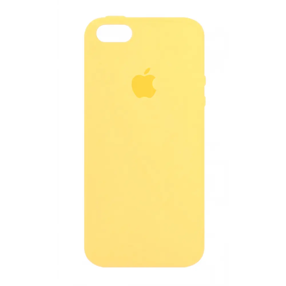 Apple Silicone Case Yellow iPhone 5 5s SE