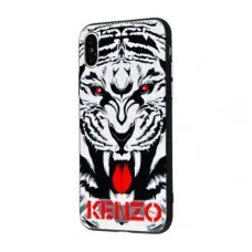 Чехол для iPhone X / Xs Kenzo Рык Тигра