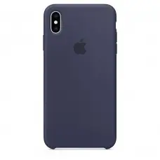 Силиконовый чехол Apple Silicone Case Midnight Blue для iPhone XS Max