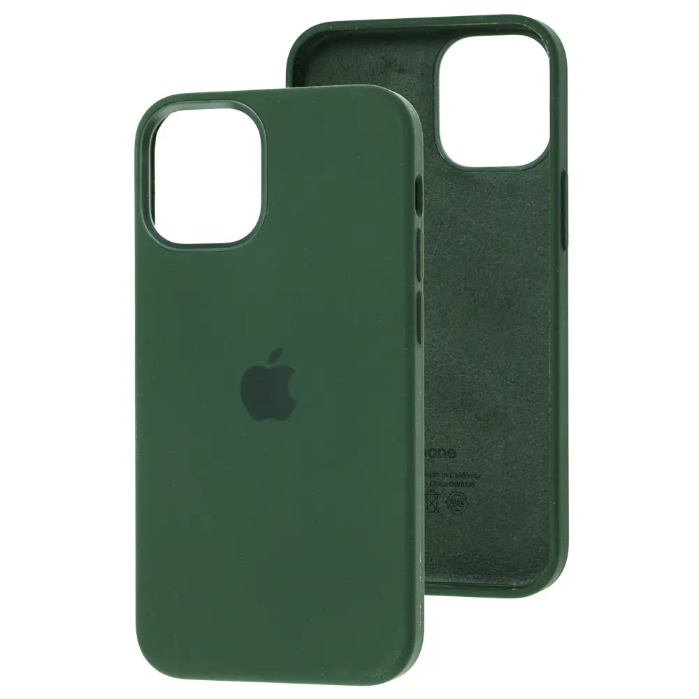 Купить Чехол для iPhone 12 mini Full Silicone case cyprus green в