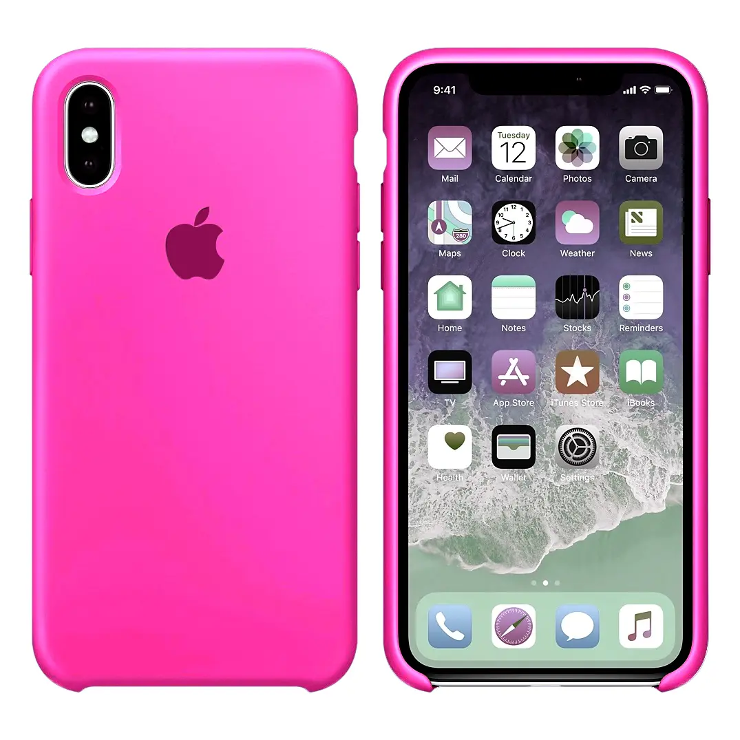 Apple Silicone Case Barbie Pink iPhone Xs Max