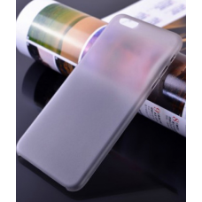 Пластиковый ультратонкий чехол для iPhone 6/6S (Серый)